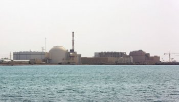 Bushehr nuclear power plant.