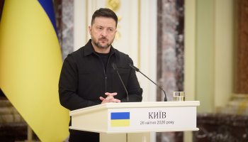Ukrainian President Volodymyr Zelenskyy.