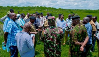 Construction has begun on a multi-agency security camp near the Marsabit–Wajir border amid rising tensions over the disputed area.