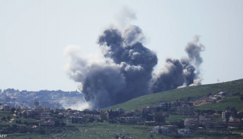 Widespread destruction in southern Lebanon following Israeli airstrikes.