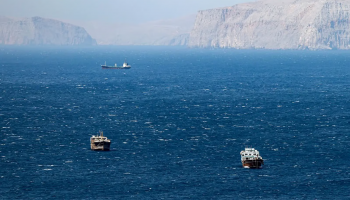 One of the world's most critical energy chokepoints, the Strait of Hormuz carries a large share of global oil and gas trade. (EPA Images pic).
