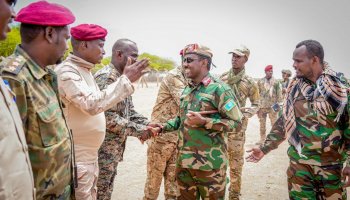 Brigadier General Ibrahim Mohamed Mohamud, Chief of the Somalia National Armed Forces (SNAF).