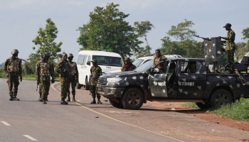 Nigerian Army soldiers patrol after a deadly attack in Yelwata, Benue State, Nigeria, last year. File pic: Reuters