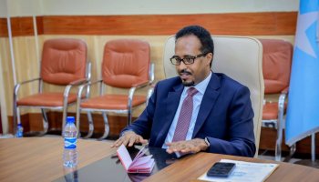 Minister of Commerce and Industry of Somalia, Amb. Gamal Mohamed Hassan.