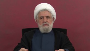 Hezbollah Secretary-General Sheikh Naim Qassem.