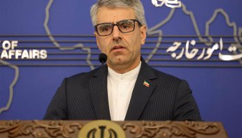 Iran's Ministry of Foreign Affairs spokesman Esmaeil Baghaei.