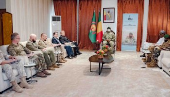 Mali's transitional leader Assimi Goïta meets with Russia's ambassador and a visiting delegation in Bamako on April 28, reaffirming security cooperation amid heightened tensions following recent nationwide attacks.