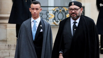 King Mohammed VI issues royal decree appointing his son, Crown Prince Moulay Hassan, as coordinator of the General Staff of the Royal Armed Forces in Morocco.