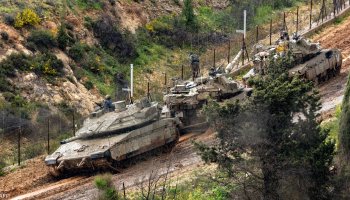 Israeli tanks have advanced deep into Lebanese territory, attempting to occupy areas more than 30 kilometers inside.