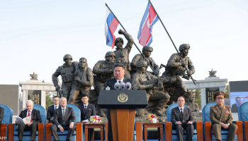 Kim Jong Un meets youth league delegates in Pyongyang, praising their role in supporting state objectives and overseas military cooperation, according to state media reports.