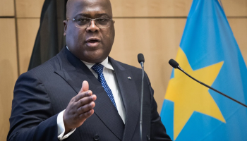 Félix Tshisekedi, President of the Democratic Republic of the Congo.