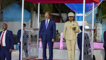 Somali President Hassan Sheikh Mohamud.