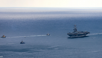 US forces operate near the Strait of Hormuz as maritime security tensions remain elevated amid ongoing regional instability.