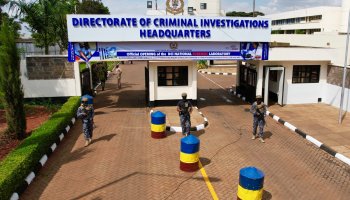 DCI Headquarters in Nairobi, the central command office of Kenya's Directorate of Criminal Investigations.