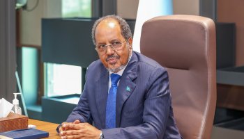 Dr. Hassan Sheikh Mohamud, President of the Federal Republic of Somalia.