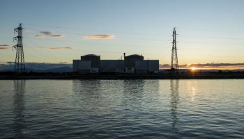 Fessenheim Nuclear Plant stands idle near the French-German border as dismantling begins following its closure after 42 years of operation.